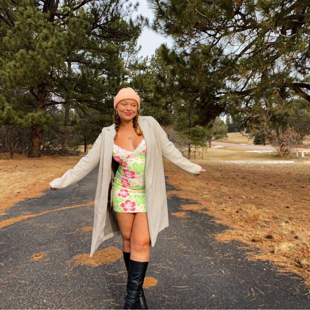 Omighty Floral Mini Dress
